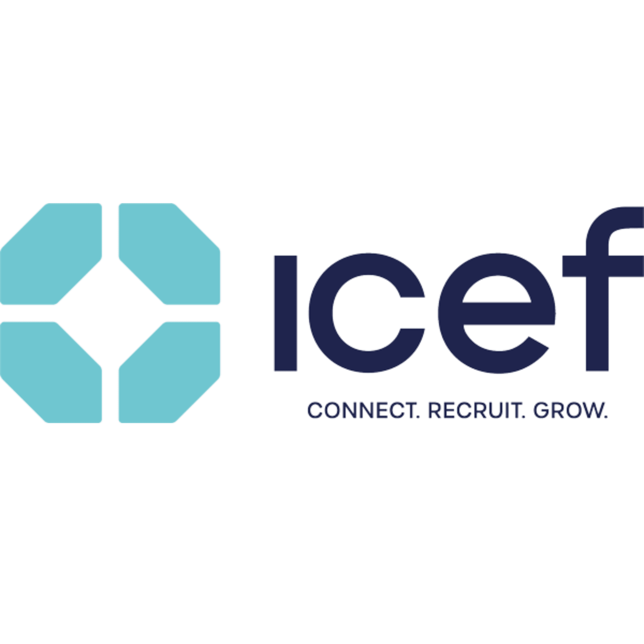 ICEF Blue Icon Logo