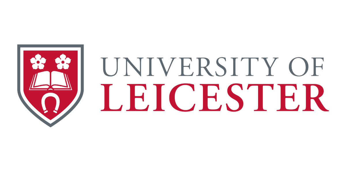 University of Leicester Red and Gray Logo