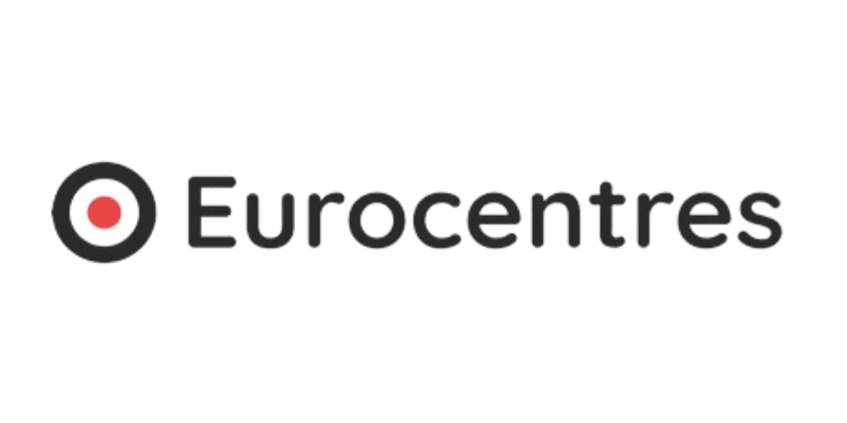 Eurocentres Black and Red Logo