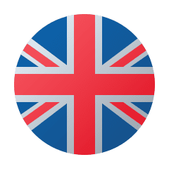 Great Britain Flag Circular Icon
