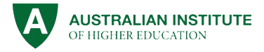 Australian Institute of Higher Education Transparent Logo